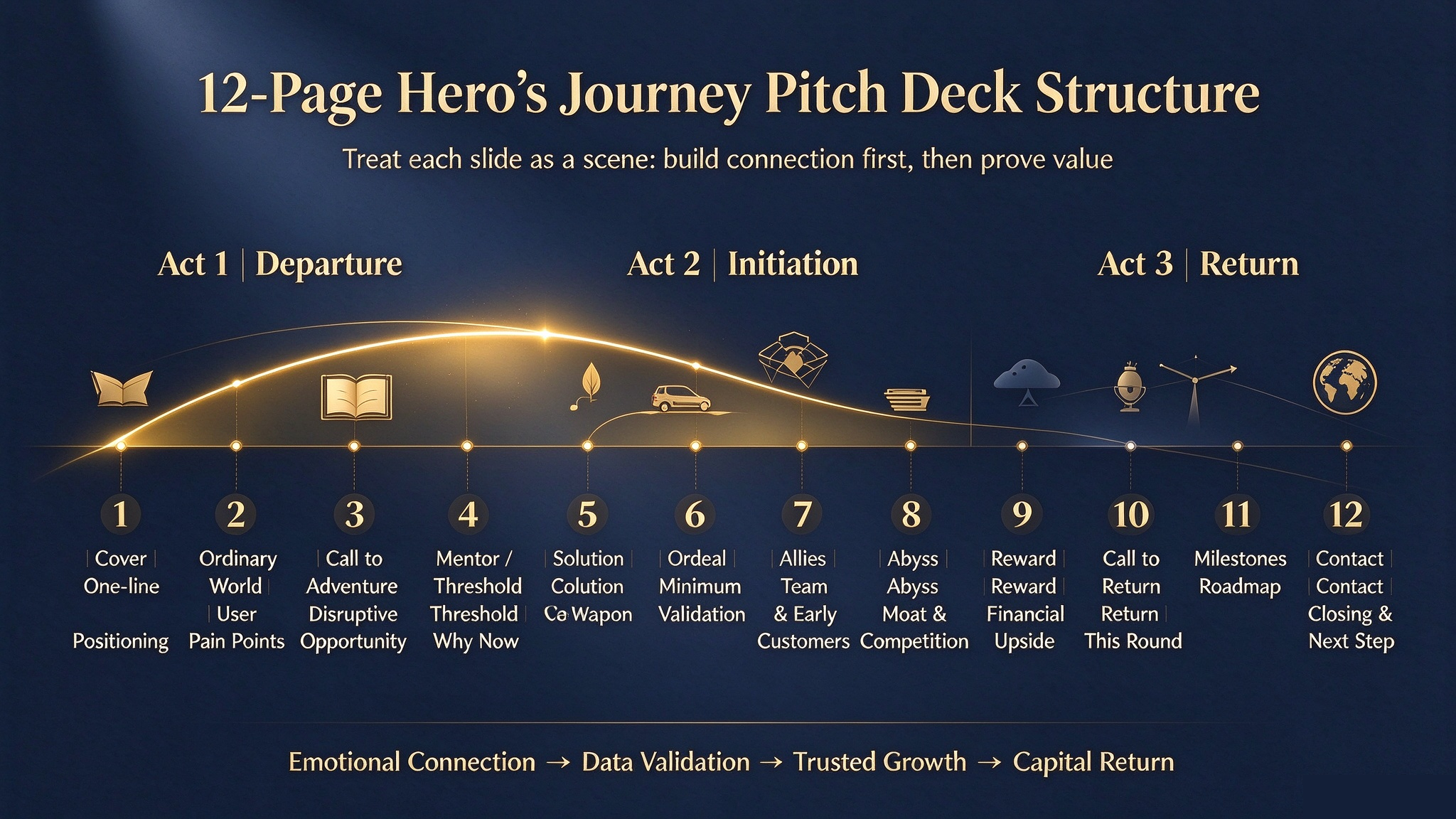 Roadshow Pitch Deck Narrative Structure